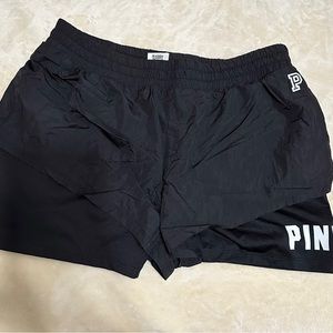 Pink Victoria’s Secret shorts